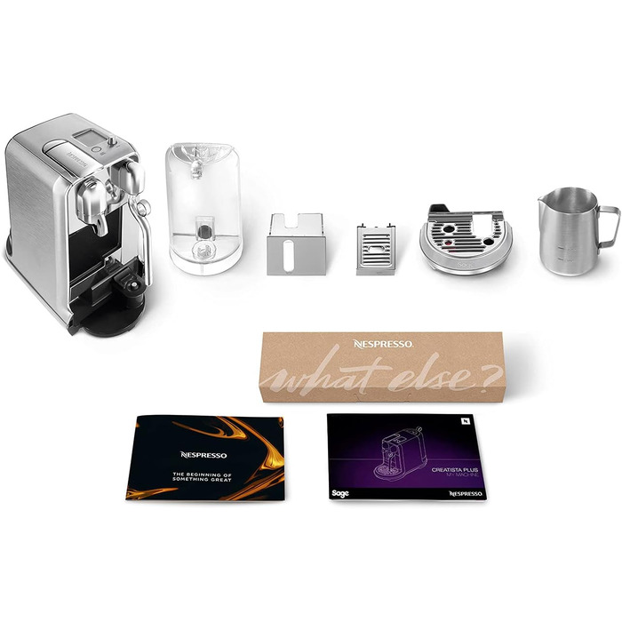 Кавова машина капсульна Sage Nespresso Creatista Plus SNE800BSS, нержавіюча сталь