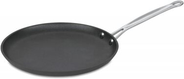 Cuisinart Chef's Classic Crepe Pan, 10 inch, Hard-Anodized, Black, 623-24 Crepe Pan