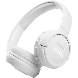 Навушники JBL Tune 510 BT – Bluetooth, бездротові, складні, з функцією гучного зв'язку, сумісні з голосовими помічниками, до 40 годин роботи (білі)