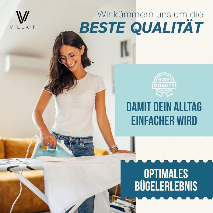 Покривало для прасувальної дошки з бавовни для парових прасок та парогенераторів (L)