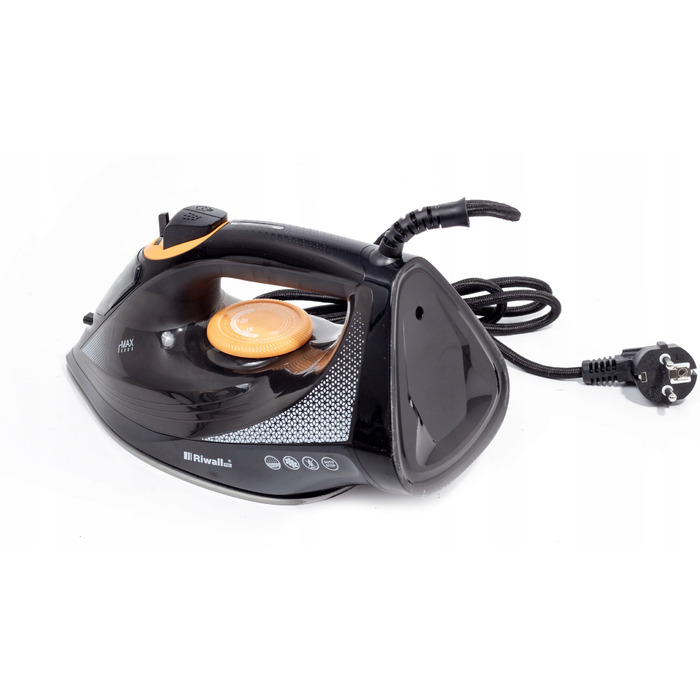 Парова праска з функцією самоочищення, керамічним покриттям та високою потужністю RIWALL