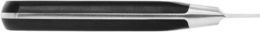 Кухонний ніж ZWILLING Professional S, 20 см, нержавіюча сталь, широкий клинок, пластиковa ручка з заклепками, чорний, Німеччина