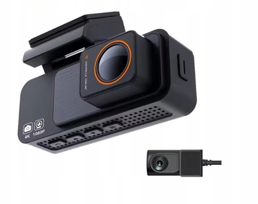 Автомобільний відеореєстратор Fastcam M9 4K UHD з Wi-Fi, кутом огляду 170° та задньою камерою