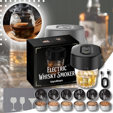 Електричний набір для копчення віскі Whisky Smoker — ідеальний подарунок для чоловіка