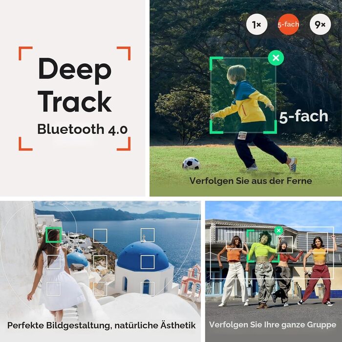 Insta360 Flow 2 Pro Gray – Професійний гіростабілізатор для смартфона з Apple DockKit, AI-tracking, інтегроване штатив/селфі-стік, для мобільного влогінгу та подорожей, сірий колір