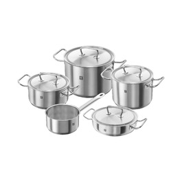 Набір посуду Zwilling Twin Classic з нержавіючої сталі 18/10, сатинована поверхня, 5 предметів