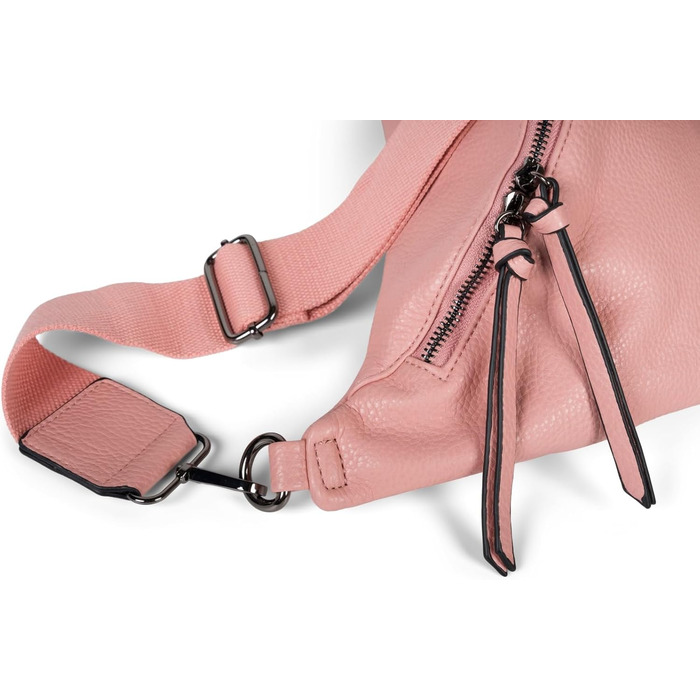 Сумка жіноча styleBREAKER наплечна велика напівмісяць крос-боді Altrose 37x17 см з регульованим ремінцем та двостороннім замком