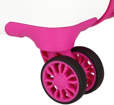 Чемодан Disney Stitch Moods, 50 см, ABS пластик, кодований замок, 4 колеса, ручна поклажа