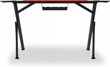 Ігровий стіл 120x60x75 RGB, карбонова стільниця, килимок 80x30 — комплект для геймера