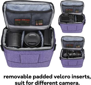 Водонепроникна сумка для камери G-raphy Violett для DSLR