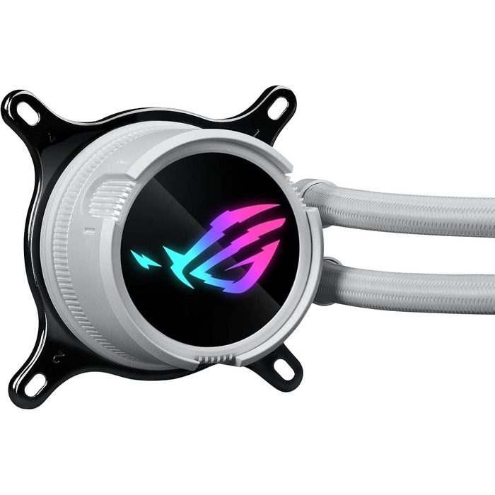 Система рідинного охолодження процесора ASUS ROG STRIX LC III 360 ARGB White, 3 вентилятори, біла
