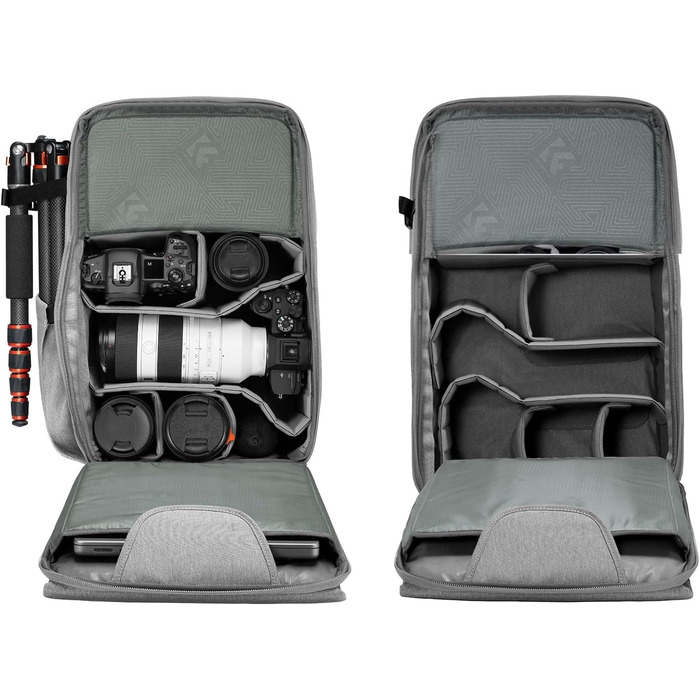 Рюкзак для фотографа K&F Concept 22L з відділенням для ноутбука 15.6