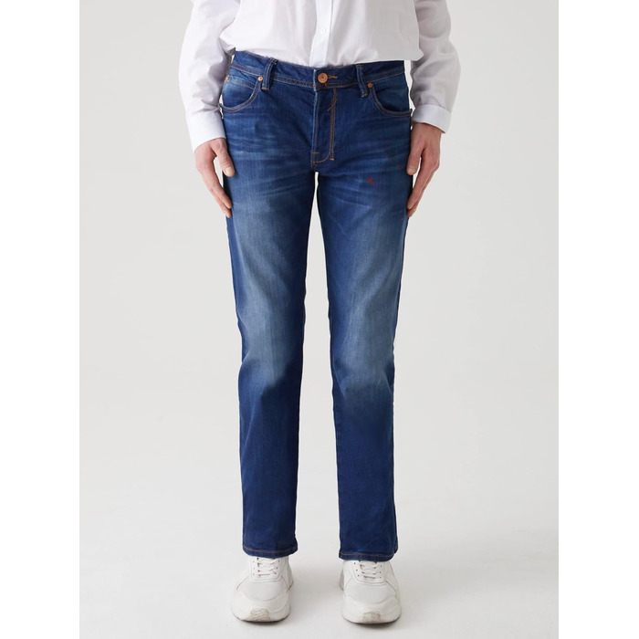 Джинси чоловічі LTB Roden Bootcut блакитні Arona Wash, бавовна з еластаном W28-W40