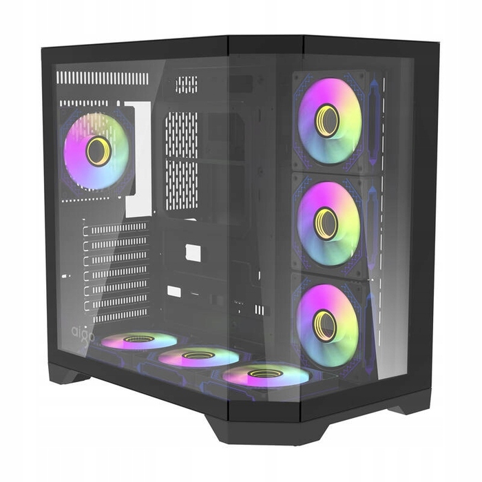 Корпус для ПК DarkFlash FT418 Pro ATX Midi Tower, 7 aRGB вентиляторів