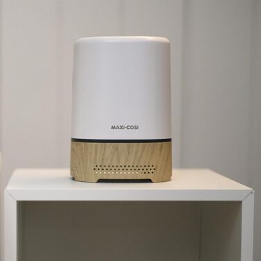 Небулайзер для дітей Maxi-Cosi Breathe з олією, сумісний з Alexa та Google Assistant, фільтр очищення повітря