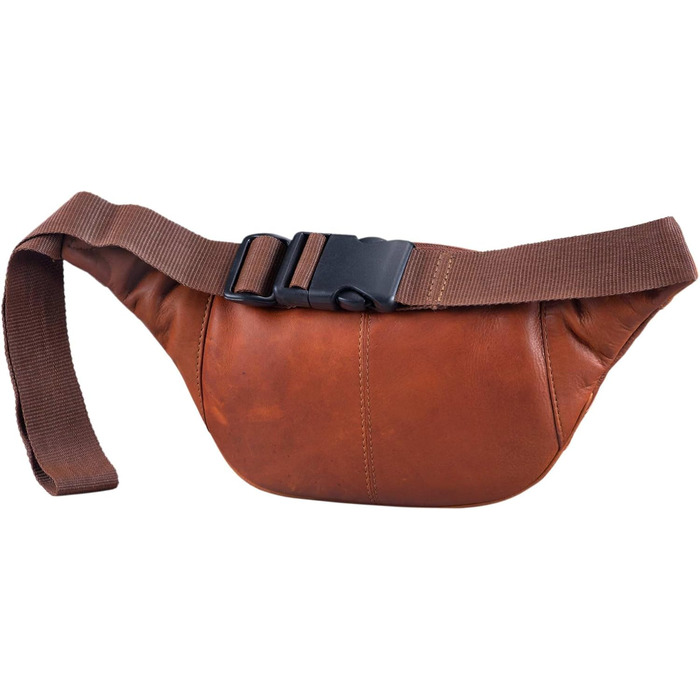 STILORD 'Maverick' - Сумка на пояс/перекид з м'якої шкіри для чоловіків та жінок. Сумка через плече, сумка для камери, подорожей, фестивалів, трекінгу (Когняк - Коричневий)