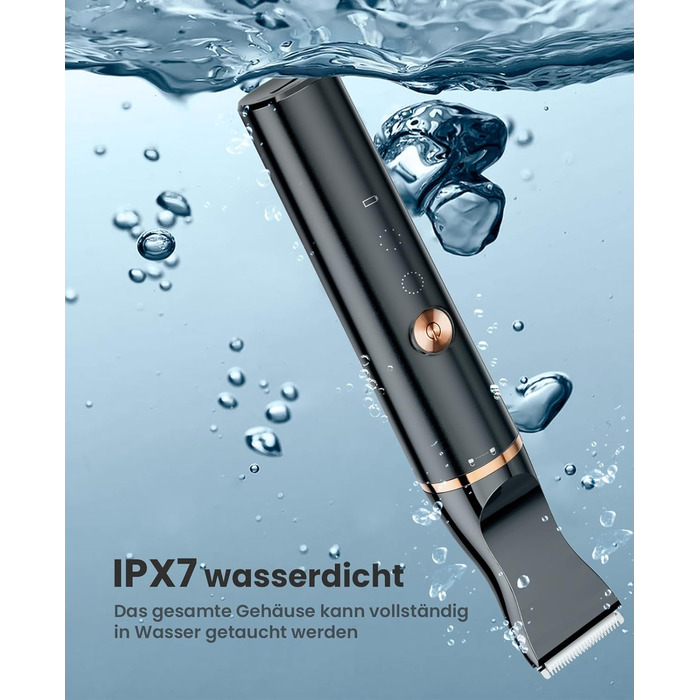 Триммер для догляду за лапами собак Oneisall Paw Trim Pro, IPX7, тиха, для лап, очей, вух, обличчя, тіла