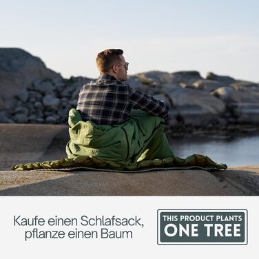 Trinordic 700g Ultralight Down Sleeping Bag - Anti-Snag Zipper - Compact Summer Sleeping Bag for Adults - Outdoor Hiking, Backpacking, Bikepacking & Travel