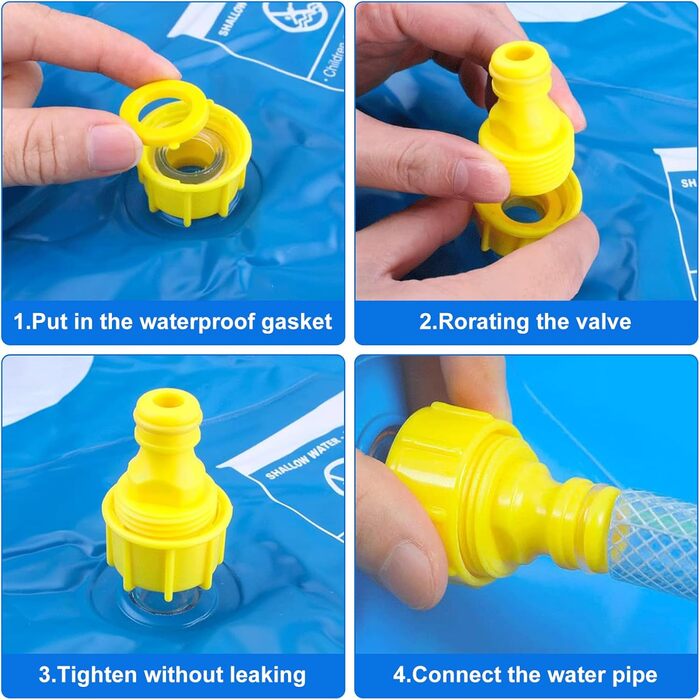 Водяна іграшка для дітей, килимок-спринклер 170см для активного відпочинку на вулиці, у саду, для собак та дітей від 2 років. Літній спринклер-килимок для ігор.