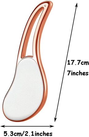 Soft and Delicate Skin Brush, Nano Ultra-White Glass Bath Brush for Home, ABS Ergonomic Handle Back Brush, Small and Portable (7 * 2.1Inches * 4)