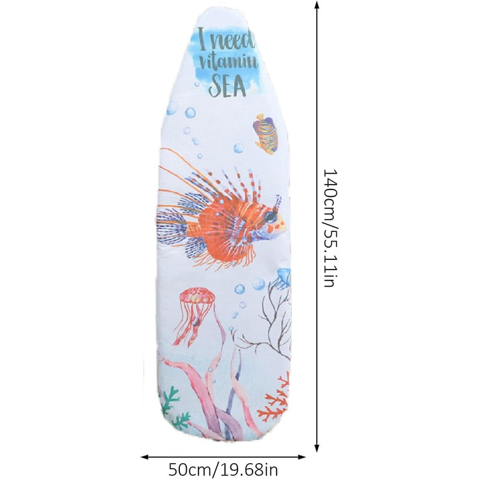 Балконний чохол для прасувальної дошки, бавовна, 140x50 см, для парогенератора