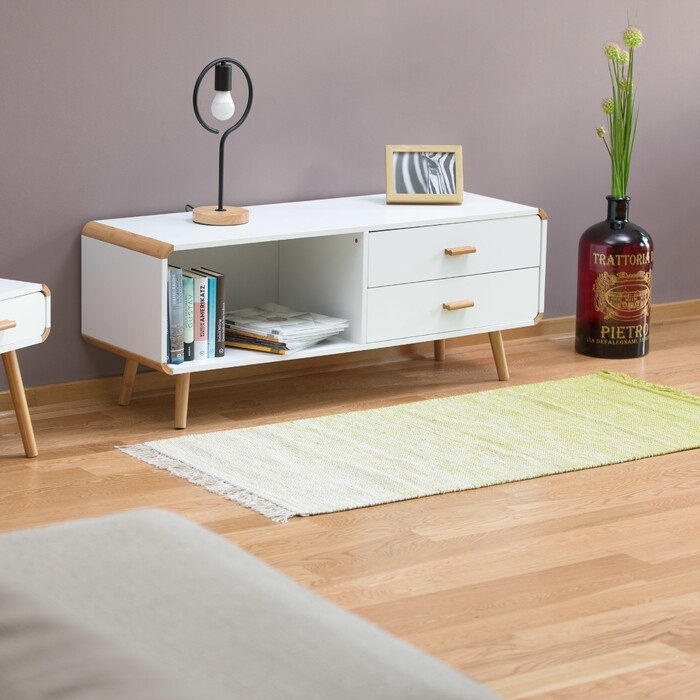 Relaxdays Sideboard with Rounded Corners