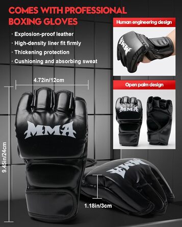 Adult Music Boxing Machine - LED Light Box Wall with Music Box, Boxing Gloves, Bluetooth Music Machine, 9 Adjustable Speeds for Kids