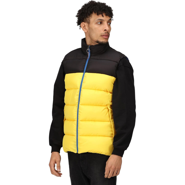 Жилет чоловічий Regatta Professional Vintage Puffer чорного кольору (Solarbetriebenes)