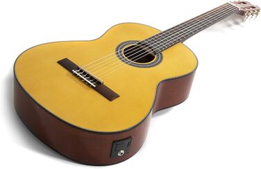 Класична гітара Special Dark Moon 4/4 з електропідсилювачем, натуральний колір