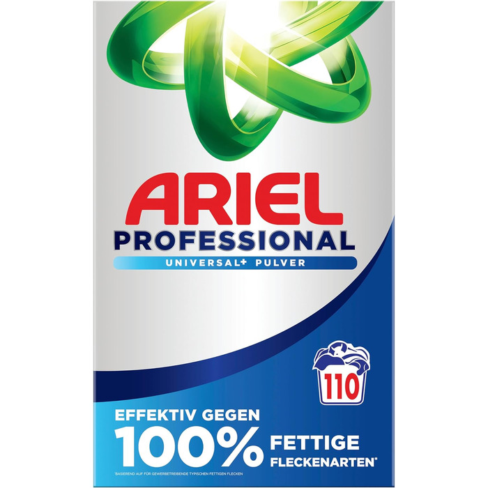 Універсальний пральний порошок Ariel Professional Fresh для професійного використання, проти жирних плям, 6.01 кг