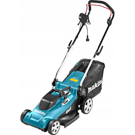 Електрична газонокосарка Makita ELM3720, 1400 Вт, 37 см