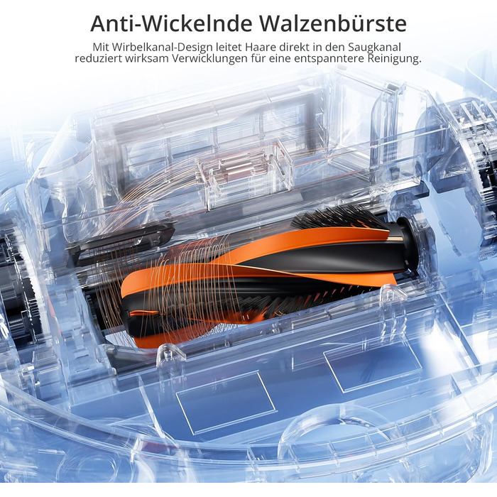 Робот-пилосос JONR T5 Pro Gen 2 з функцією миття, 15000Pa, сушка гарячим повітрям, антизаплутування, LiDAR-навігація, док-станція