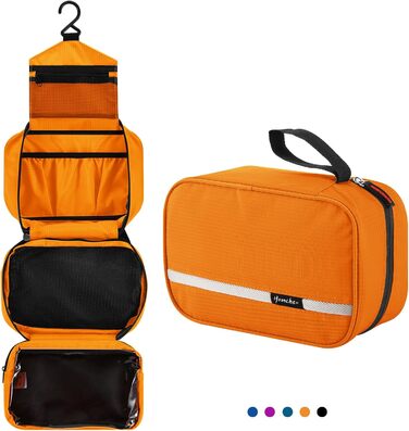 Висувна унітазна щітка для туалету, водонепроникна, портативна, для чоловіків та жінок (S-помаранчевий, S)