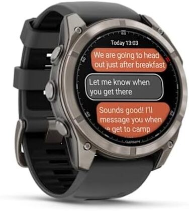 Розумний годинник Garmin fēnix 8 PRO Graphite 51mm: Multisport, AMOLED, 10 днів батареї, GPS, EKG, музика