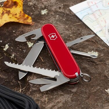 Мультитул Victorinox Hiker Swiss Army Knife – 13 функцій, ніж, відкривачка для консервів, викрутка
