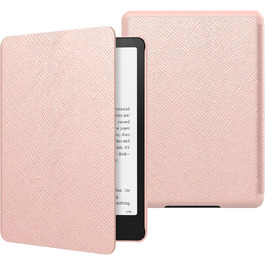 Чохол MoKo для Kindle Paperwhite 12th Gen 2024 та Kindle Colorsoft Signature Edition 2024, рожево-золотий. Захисний чохол з авто-сном/пробудженням для Kindle Paperwhite 2024