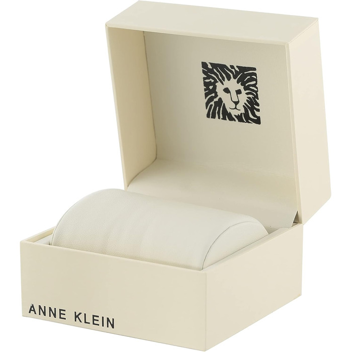 Жіночий набір Anne Klein: годинник-браслет та комплект браслетів, сріблястий/білий