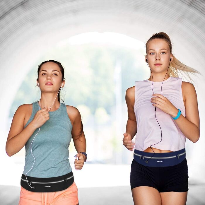 Сумка на пояс Haissky для бігу та подорожей: зручна та компактна (до 6.9 дюймів)