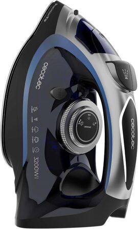 Праска Cecotec IronHero 3200 Vital з парою, 3200 Вт, 270 г/хв, антивитік, керамічна підошва