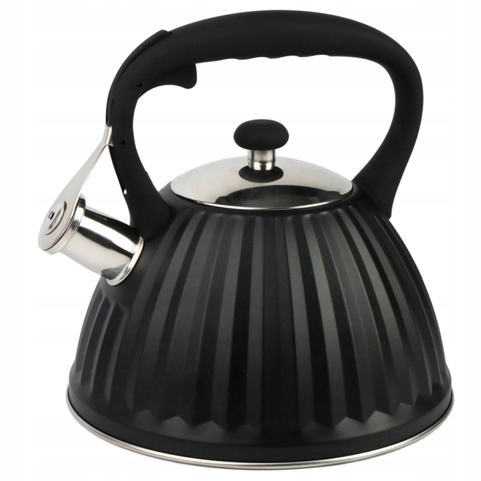 Класичний сталевий чайник Karl Hausmann, 3 л, чорний