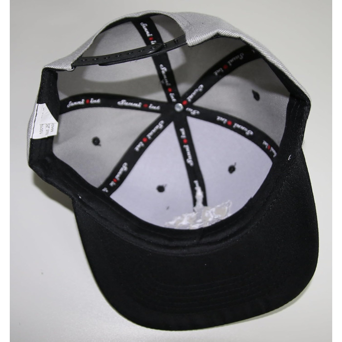 Кепка Snapback Beybey з принтом черепа, сірий колір, стильний дизайн