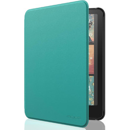 Чохол MoKo для Kindle Paperwhite 2024 (12-го покоління) та Kindle Colorsoft Signature Edition 2024, Jade Green (А-Jade Green), з авто-ввімкненням/вимиканням