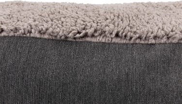 Ортопедична подушка для собак TRIXIE 'Vital Kissen Bendson', овал, 80 x 55 см, сірий колір