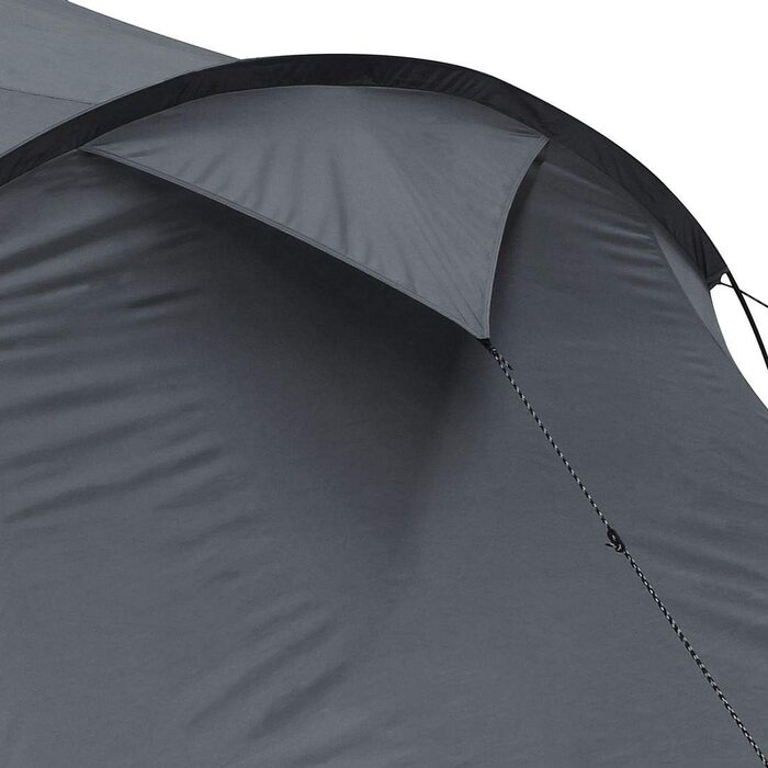 Your GEAR Zelt Sopero 4-Person Tunnel Tent with Side Entrance, Living Space Window, Waterproof (5000 mm), UV 50+ Protection, Blue/Gray