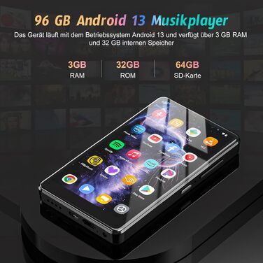 MP3 плеєр на Android 13 з 5
