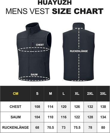 Чоловіча куртка Weste Outdoor з софтшелла, водонепроникна та вітронепроникна, з флісовою підкладкою, для походів, сіра (M)