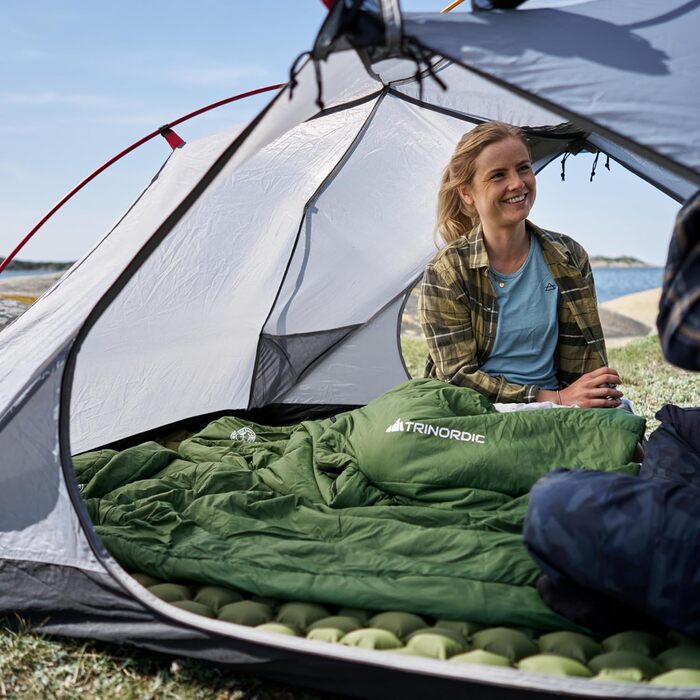 TRINORDIC Isomatte надувна Ultraleichte 550g – для туризму та bikepacking, компактна