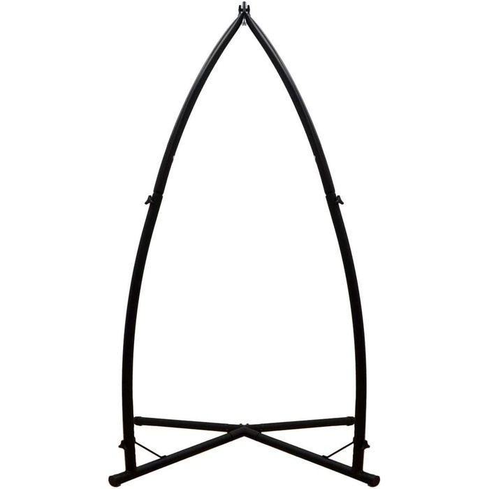 AMANKA Hanging Chair Frame Outdoor 120 kg - 215cm Steel Tube Stand for Hanging Seat Holder Swing Frame Metal for Hanging Hammock Chair Camping Accessory