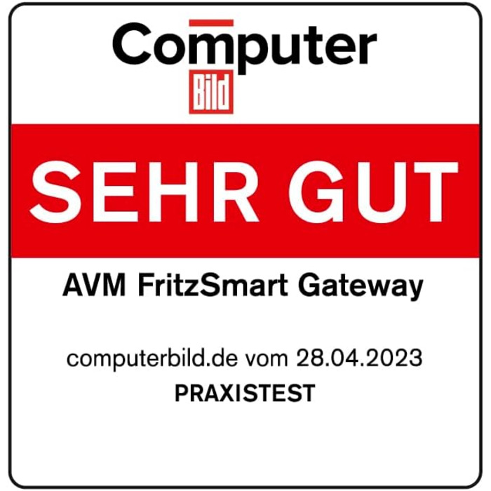 FRITZ!Smart Gateway: Роутер для підключення Zigbee, DECT-ULE та Matter Smart Home пристроїв, стабільне Wi-Fi/LAN з'єднання