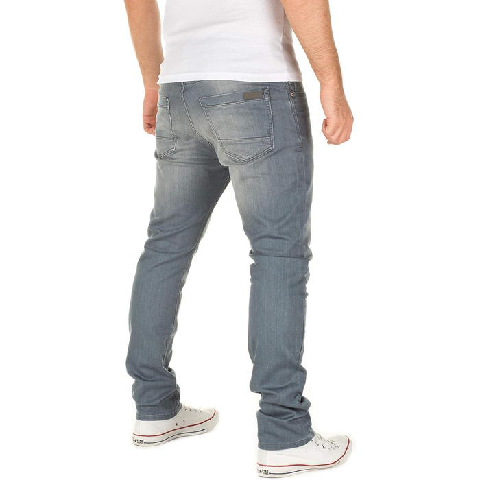 Чоловічі джинси WOTEGA Noah Slim Fit сірі (Turbulence Grey 3r4215) 31W/32L - джогери в стилі джинсів